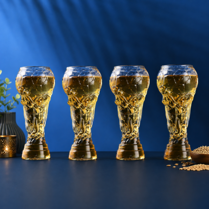 Football Classy Beer Glass - Set oF 4